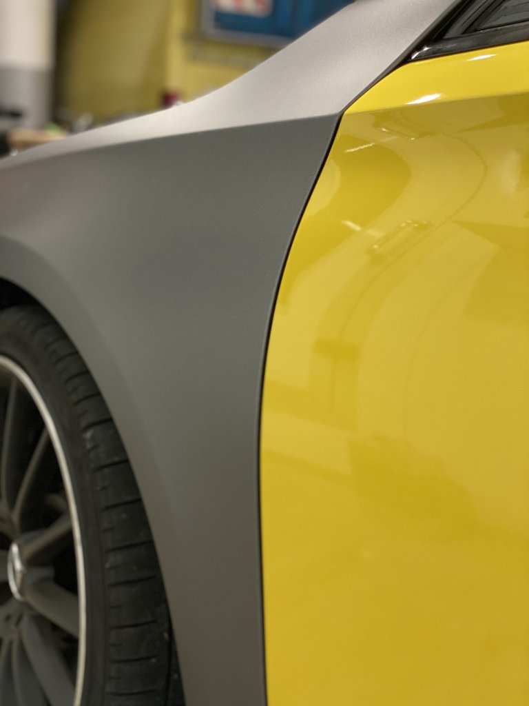 Kit vernice pinze freni spray alta temperatura per auto e moto giallo fluo  verde
